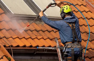 Démoussage et hydrofuge de toiture à Montagagne